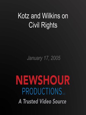 cover image of Kotz and Wilkins on Civil Rights